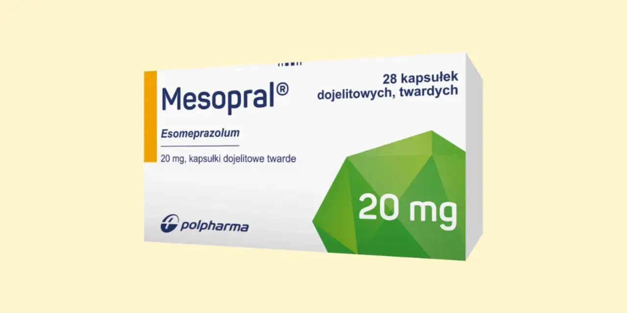 Mesopral: Ulga w zgadze i wrzodach? Sprawdź, jak działa!