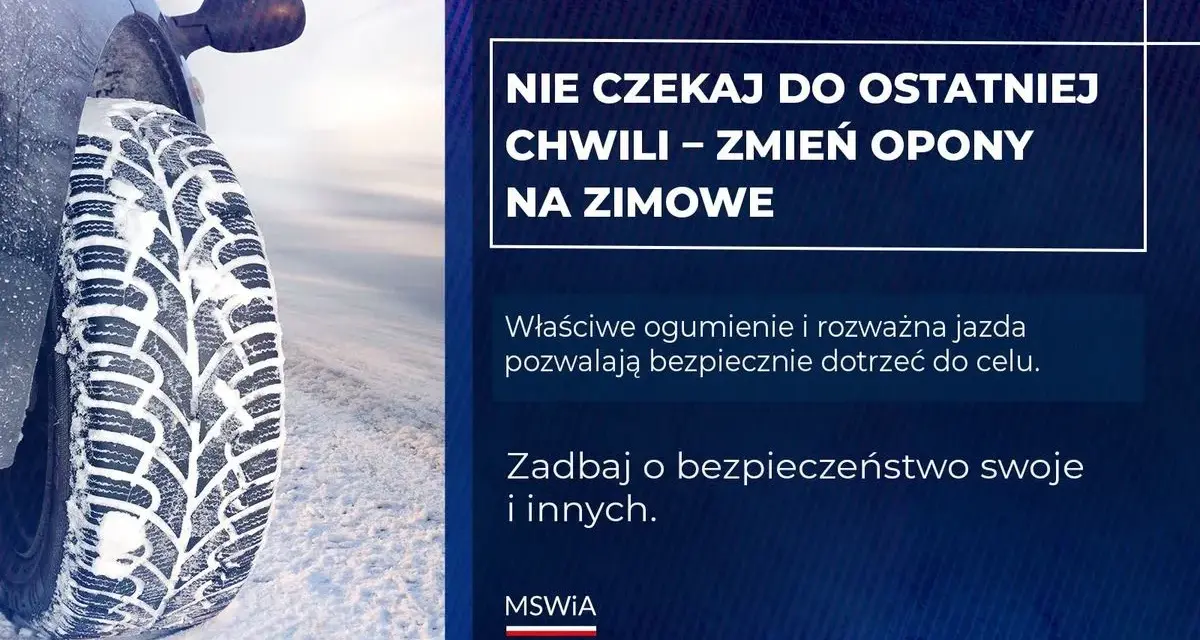 Kiedy zmienić opony zimowe? Nie data, a 7°C decyduje!