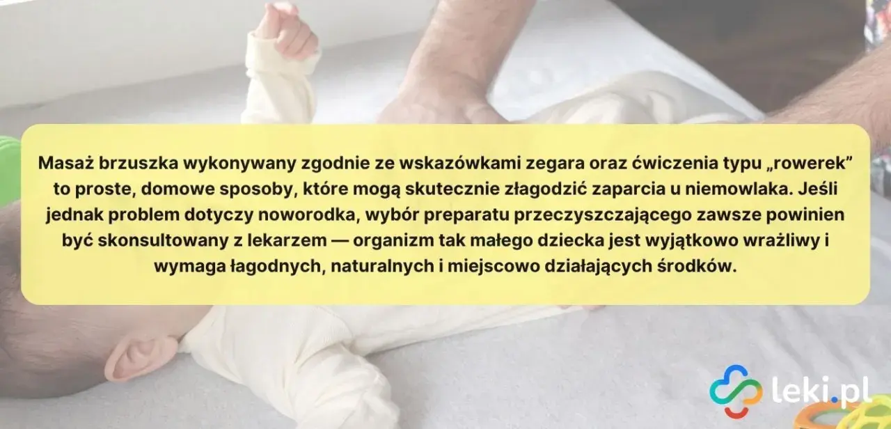 Zaparcia u niemowlaka: jak ulżyć? Domowe sposoby i kiedy do lekarza