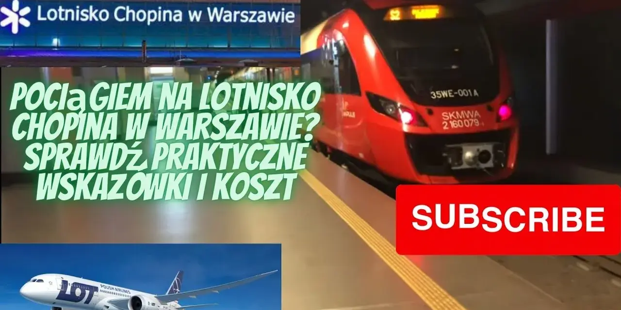 Pociąg RL na Lotnisko Chopina: Skąd odjeżdża? Przewodnik KM