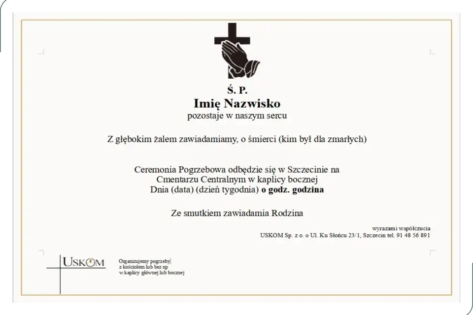 Jak sprawdzić datę pogrzebu w Szczecinie - ważne informacje i porady