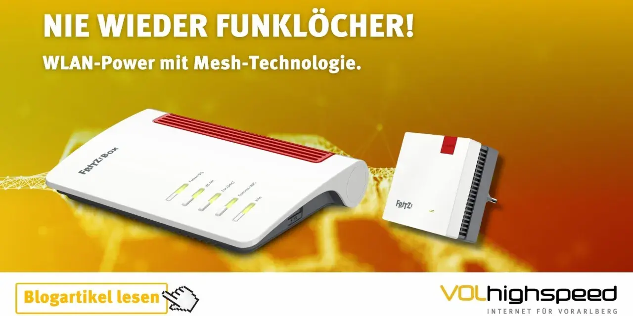 Mesh-Netzwerk einrichten: Nie wieder Funklöcher im WLAN!