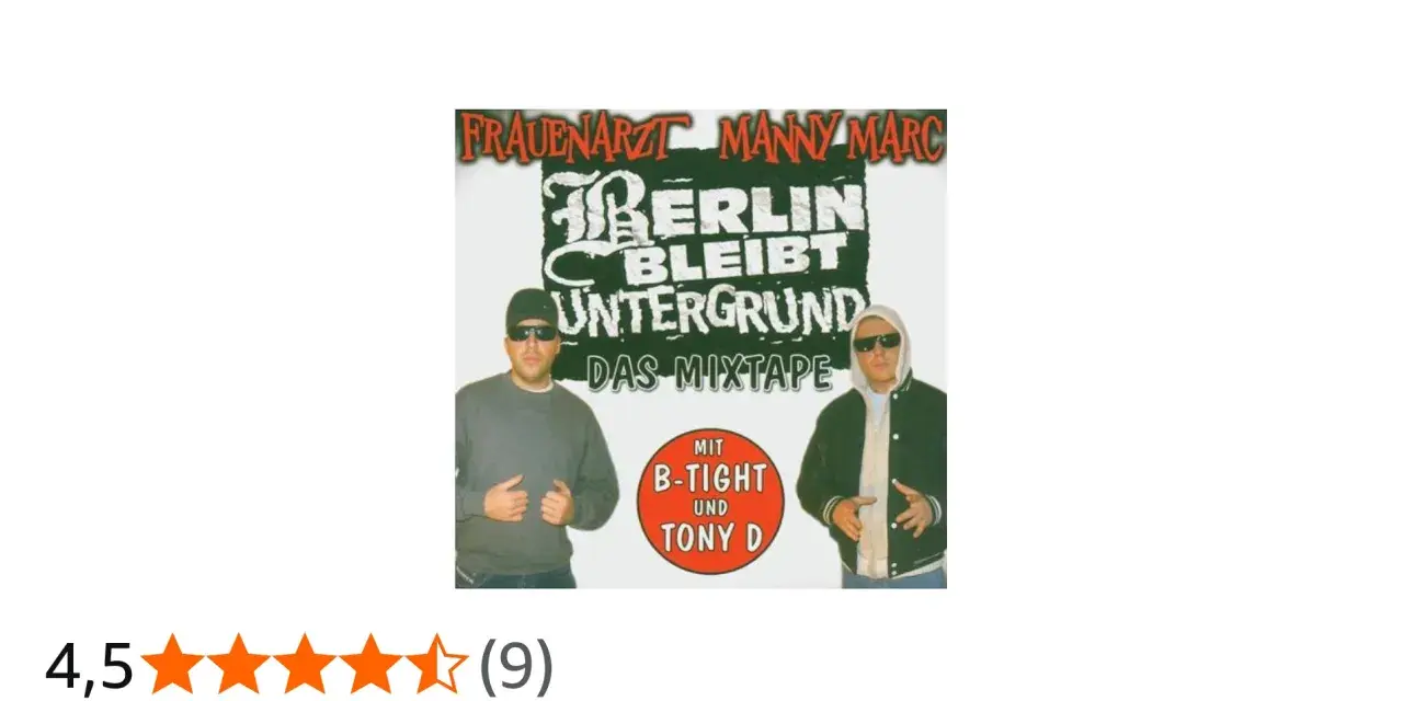 Berlin bleibt Underground" - ein Mixtape von Frauenarzt & Manny Marc, das die Essenz des Berliner Untergrund-Sounds einfängt.