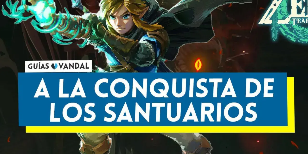 Link, con su brazo imbuido de energía, se prepara para conquistar los santuarios de Zelda: Tears of the Kingdom.