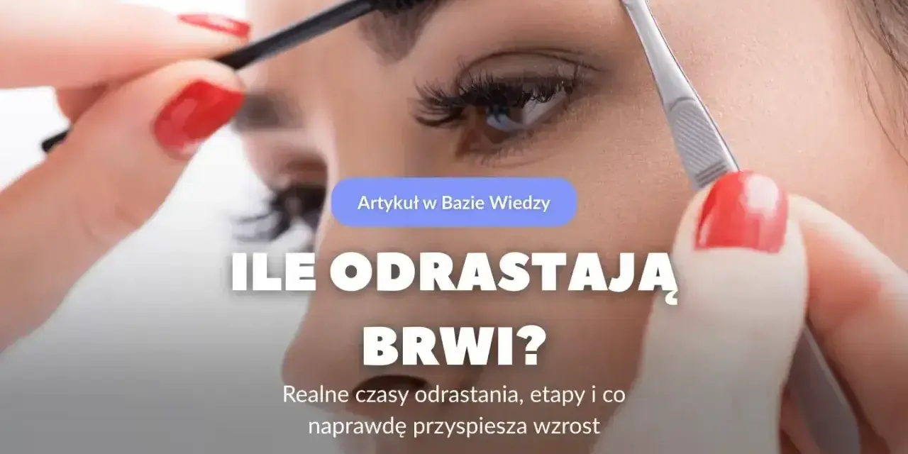 Kobieta pielęgnuje brwi pęsetą i szczoteczką. Dowiedz się, czy brwi odrastają i jak przyspieszyć ich wzrost.