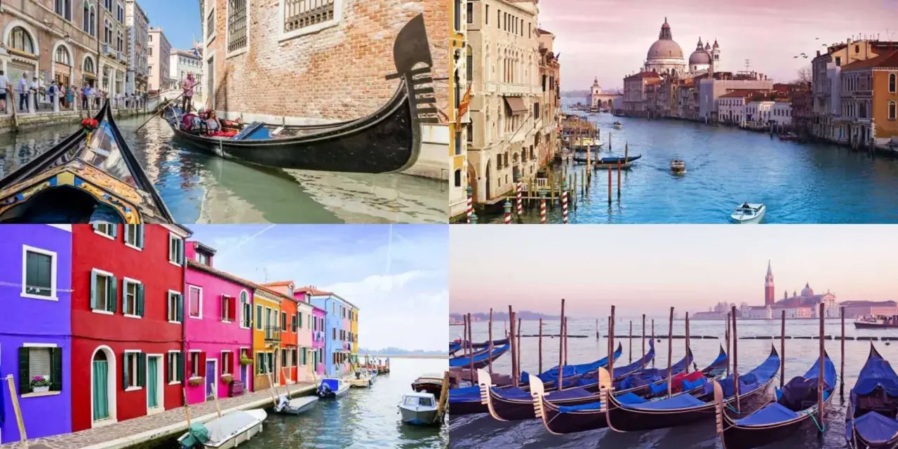 Venezia: 10 cose da vedere tra canali, gondole e case colorate. Un viaggio visivo tra le meraviglie della città lagunare.