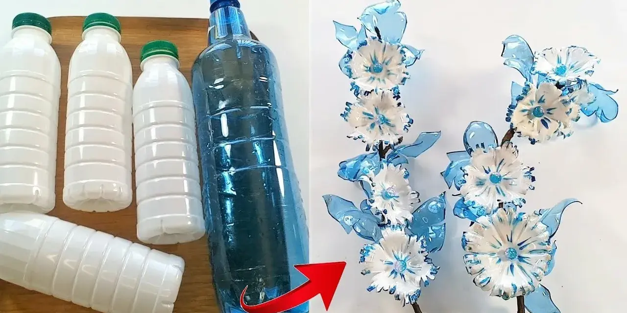 Jak zrobić kwietnik z butelek plastikowych - łatwy sposób na recykling