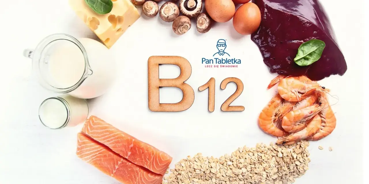 Witaj w świecie witaminy B12! Pomaga w produkcji czerwonych krwinek, wspiera układ nerwowy i metabolizm. Znajdziesz ją w rybach, jajach, mleku, serze, wątróbce i krewetkach.