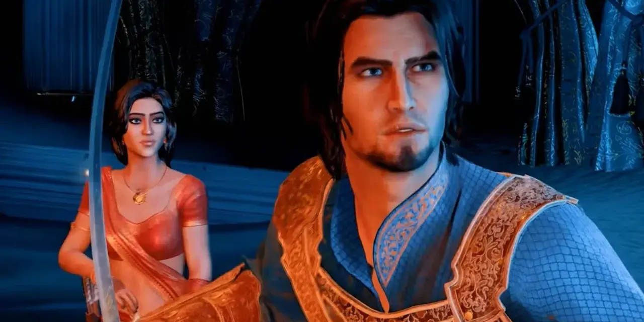 El Príncipe y Farah se preparan para la batalla en el prince of persia remake.
