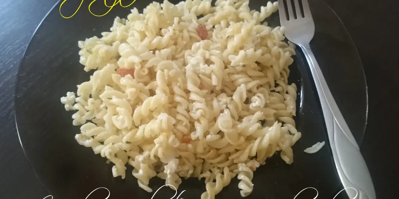 Idealny makaron z serem i skwarkami? Odkryj sekret babci!