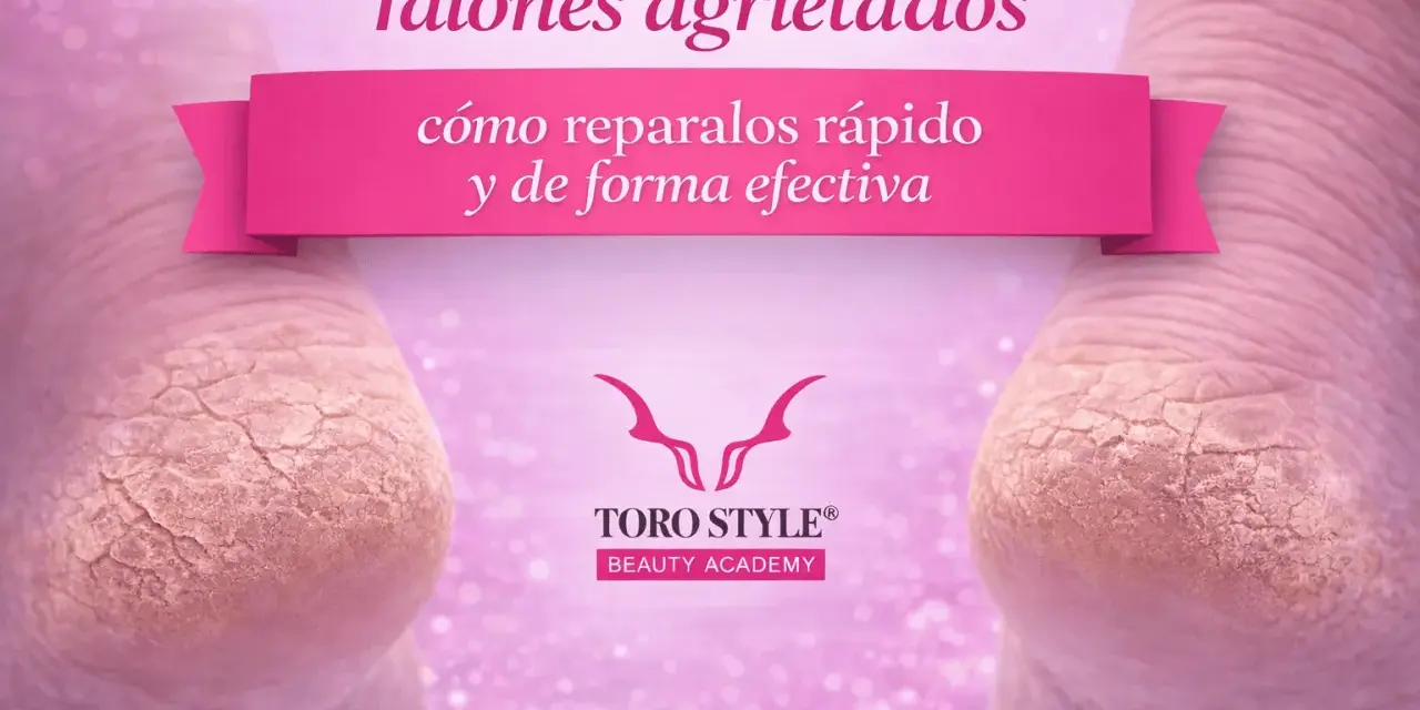 Talones agrietados con sangre, una imagen que muestra la necesidad de reparar la piel seca y dañada.