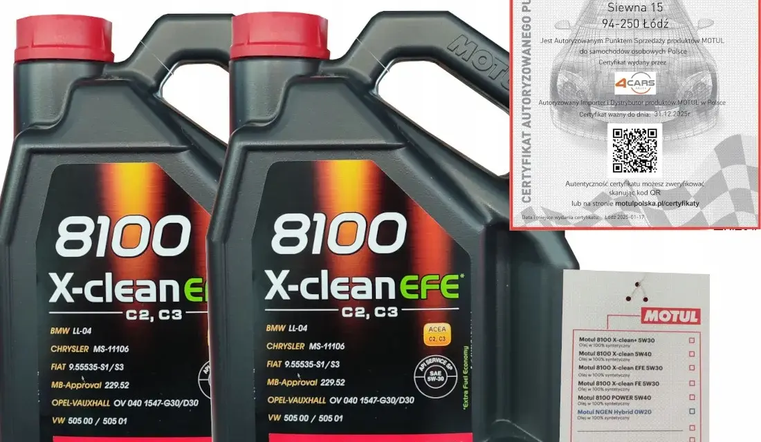 Olej Motul 5W30 diesel – najlepszy wybór dla Twojego silnika