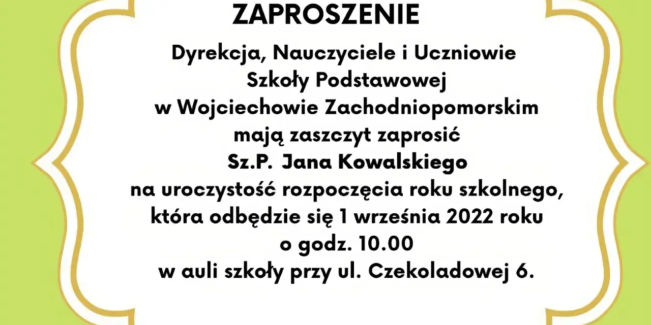 Jak napisać zaproszenie E8, aby zdobyć maksymalne punkty na egzaminie