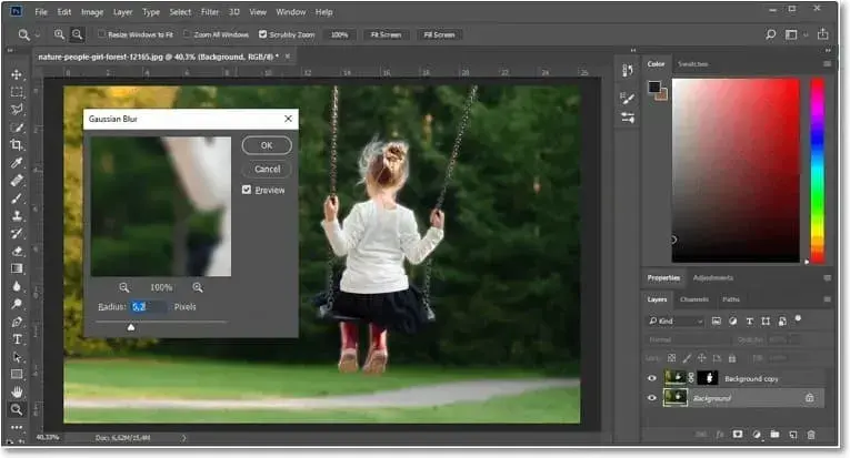 Jak poszerzyć tło w Photoshopie i uzyskać naturalny efekt
