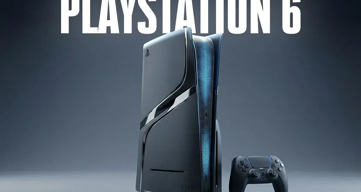 Koncepcja PlayStation 6 z kontrolerem. Premiera PS6 zapowiada nową erę gamingu.