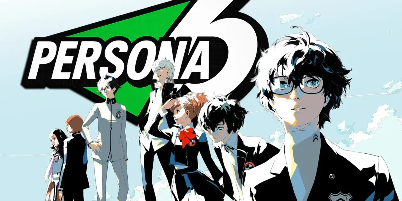 El elenco de Persona 6 de Atlus, con el protagonista y sus amigos listos para la aventura.