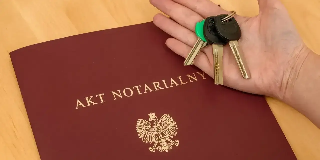 Akt notarialny i klucze na dłoni. Czy u notariusza można płacić kartą? To pytanie często zadawane przy zakupie nieruchomości.