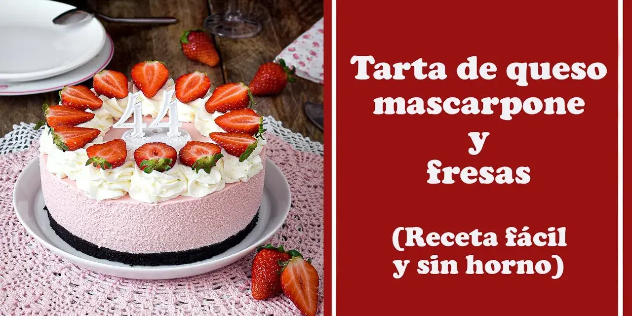 ¿Antojo? Postres con mascarpone: fáciles, cremosos y sin horno