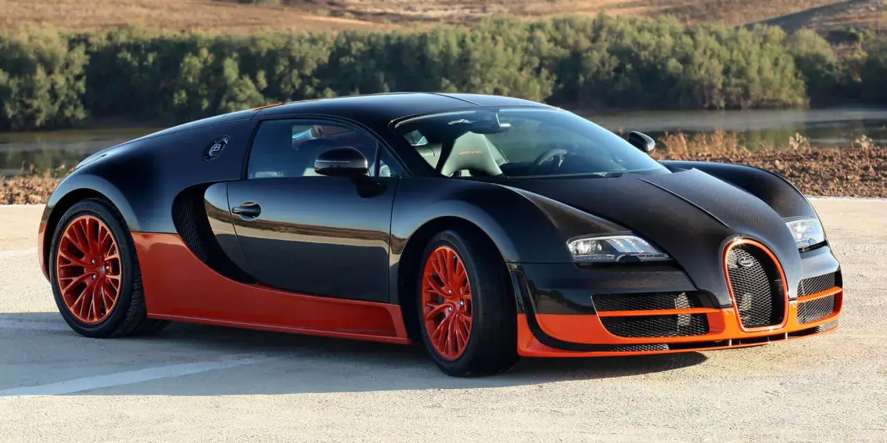 Bugatti Veyron ile ma koni? Odkryj moc, która zaskakuje!