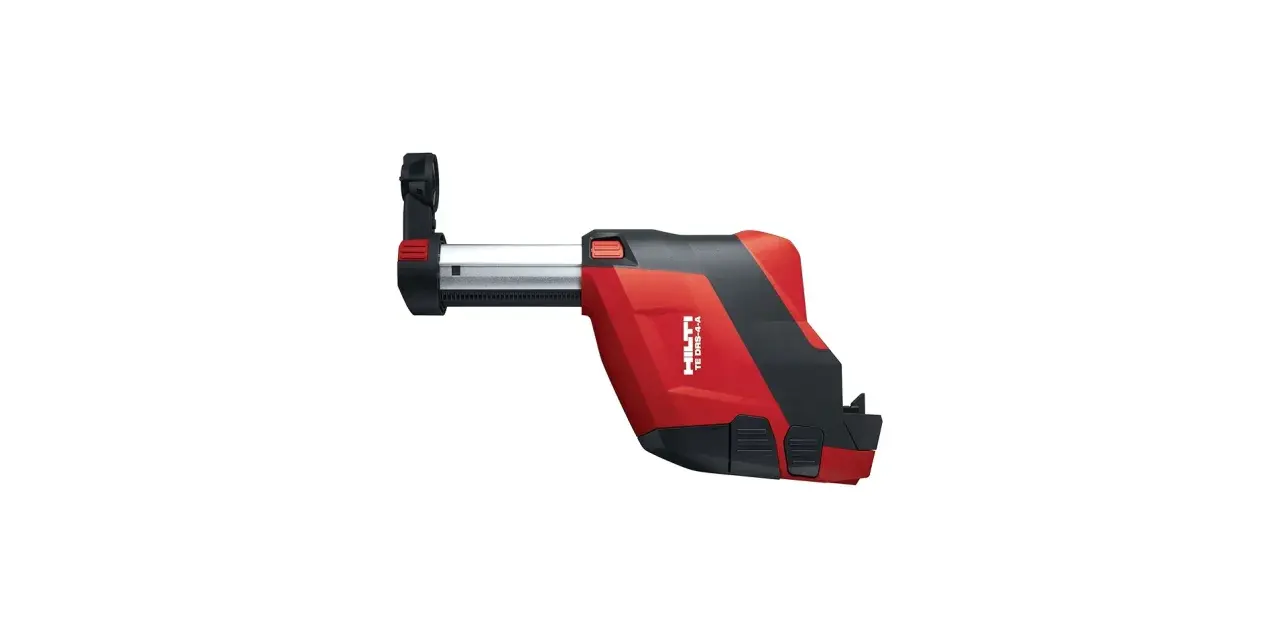 Czerwona, ergonomiczna wiązarka do zbrojenia Hilti, gotowa do pracy.