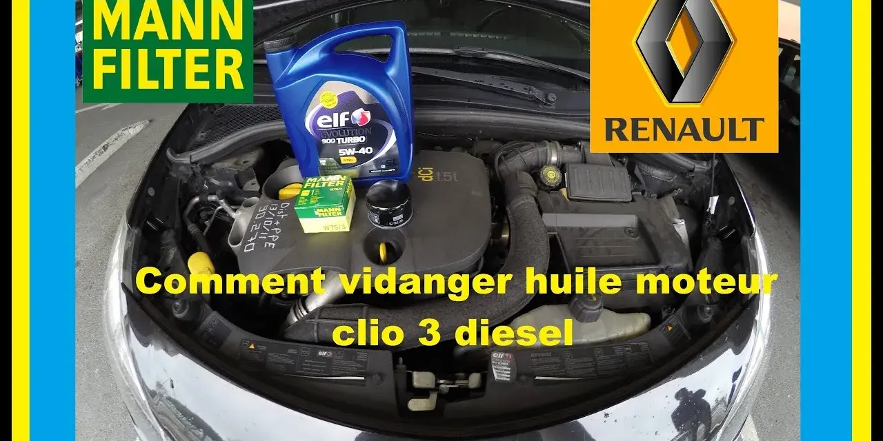 Clio 3 Diesel: Huile moteur, FAP, RN0720, 5W30 - Ne vous trompez plus !