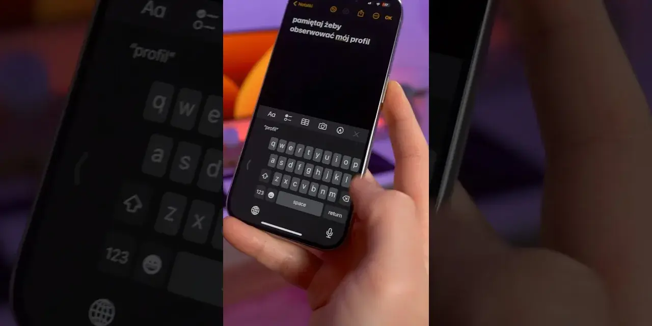 Jak powiększyć klawiaturę w iPhone, aby pisać wygodniej i łatwiej