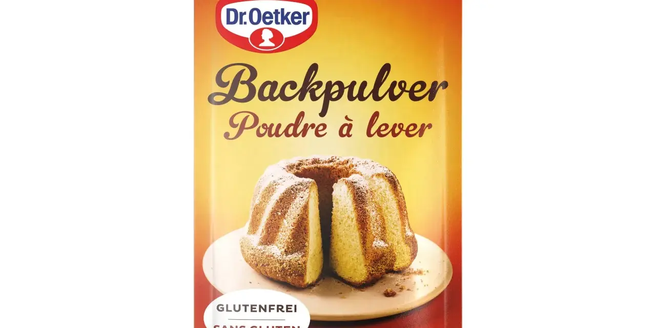 Dr. Oetker Backpulver, das ist backpulver glutenfrei, für einen köstlichen Gugelhupf.