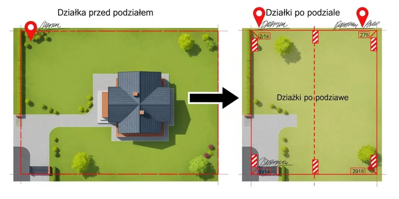 Podział działki: Ile zapłacisz? Geodeta ujawnia koszty i etapy