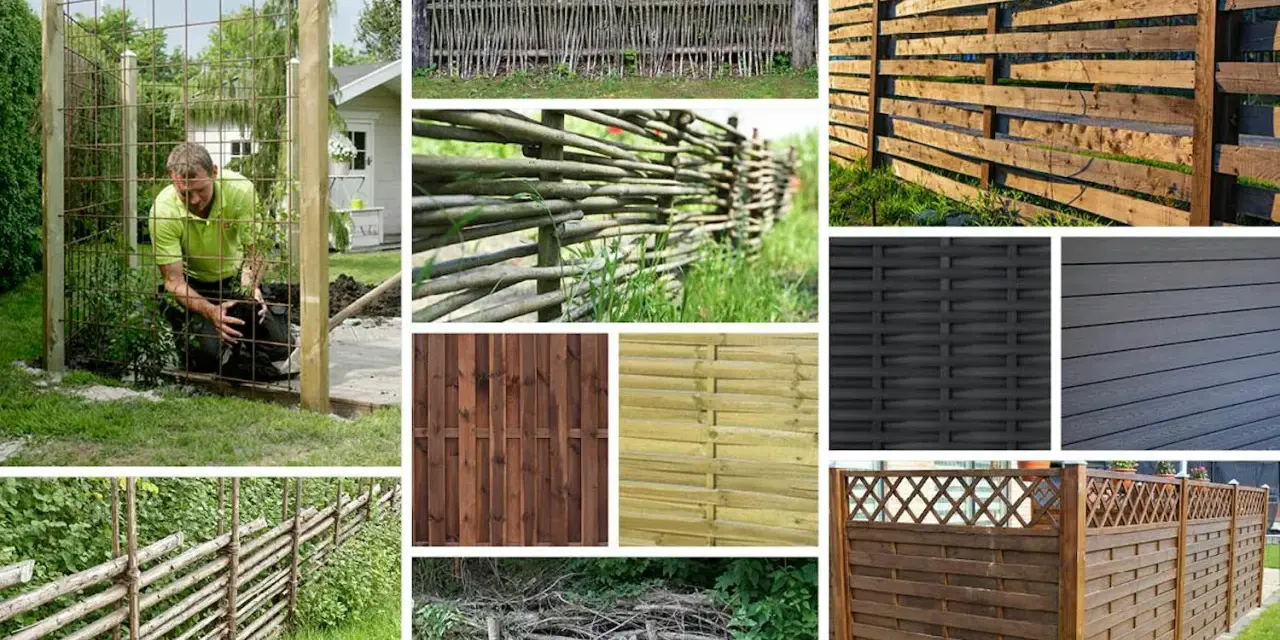 Här finns inspiration för att bygga billigt staket med olika material och stilar, från naturmaterial till trä och komposit.