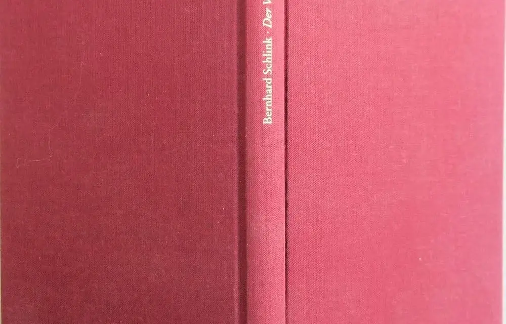 Bernhard Schlink: Alle Bücher & Empfehlungen nach "Der Vorleser"