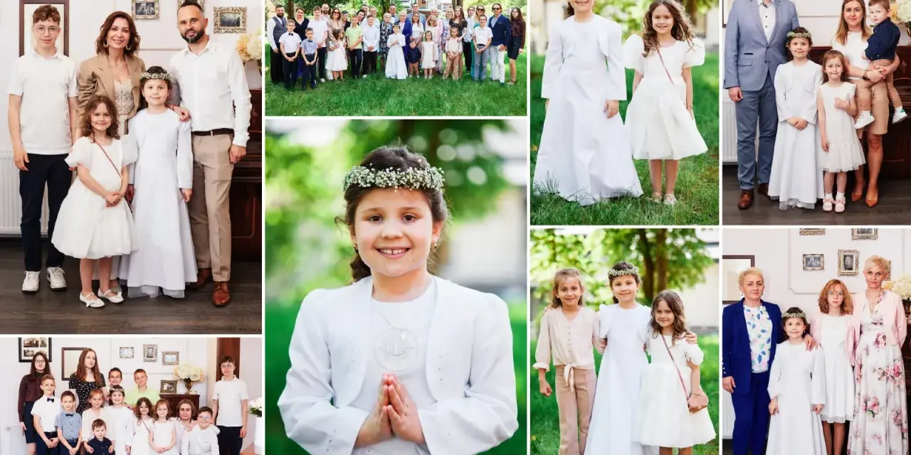 Ile kosztuje fotograf na komunie? Ceny, które zaskoczą rodziców