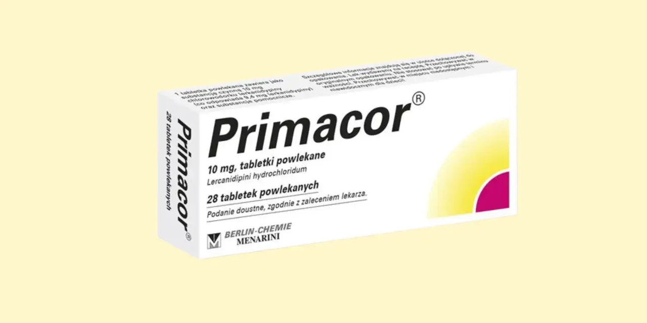Primacor, nowy lek na niewydolność serca, w opakowaniu 28 tabletek powlekanych.