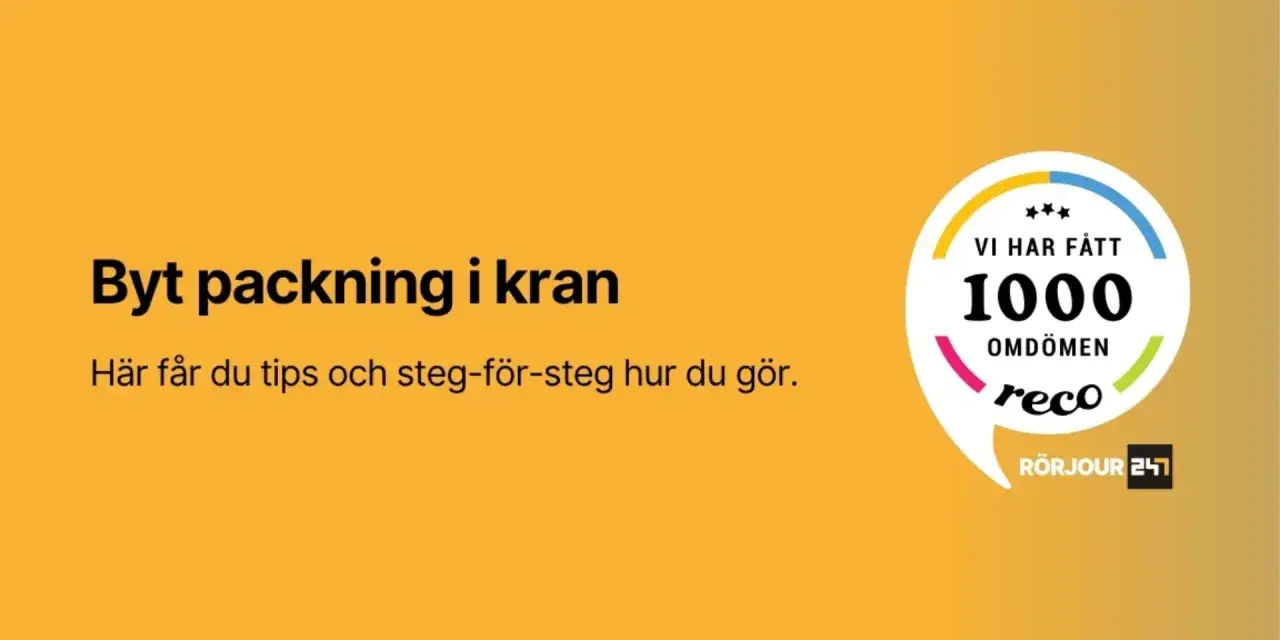 Guide för att byta packning i en gammal kran. Få tips och steg-för-steg instruktioner.