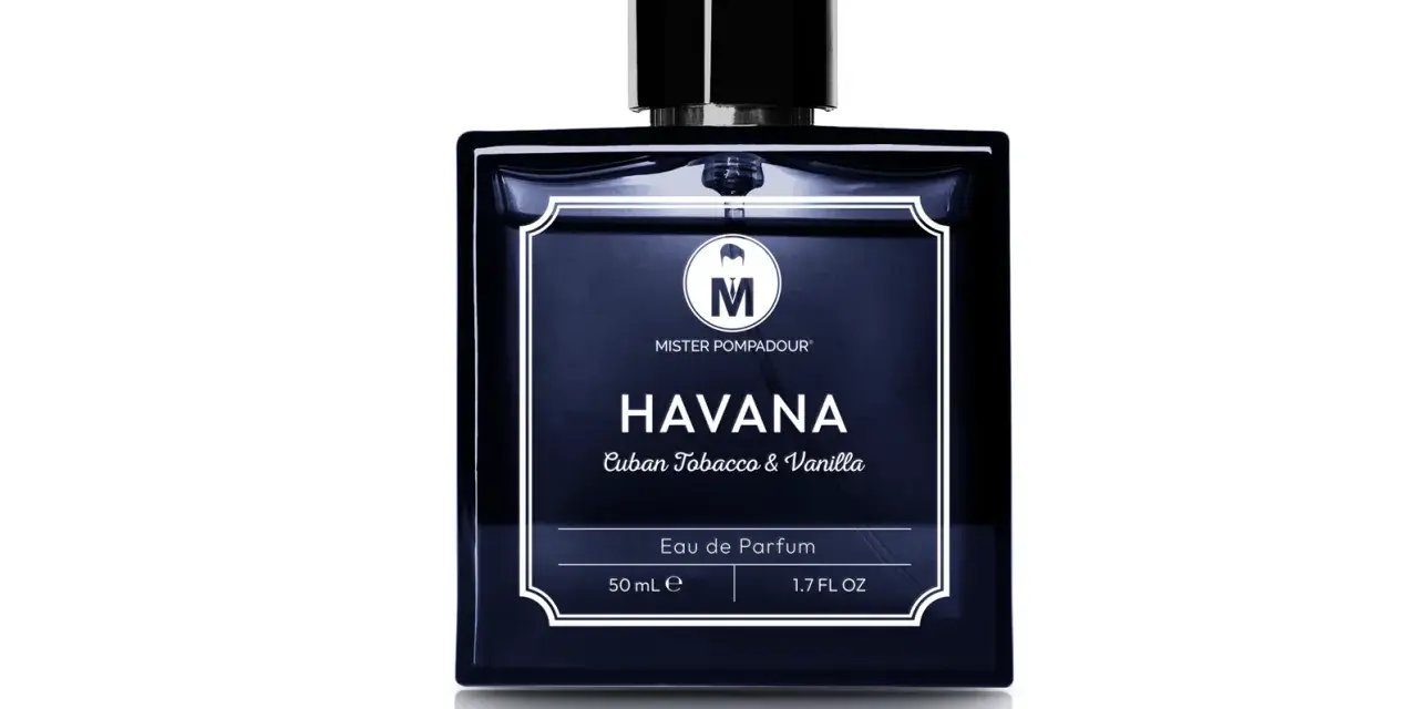 Eleganckie kuba perfumy Mister Pompadour Havana Cuban Tobacco & Vanilla.