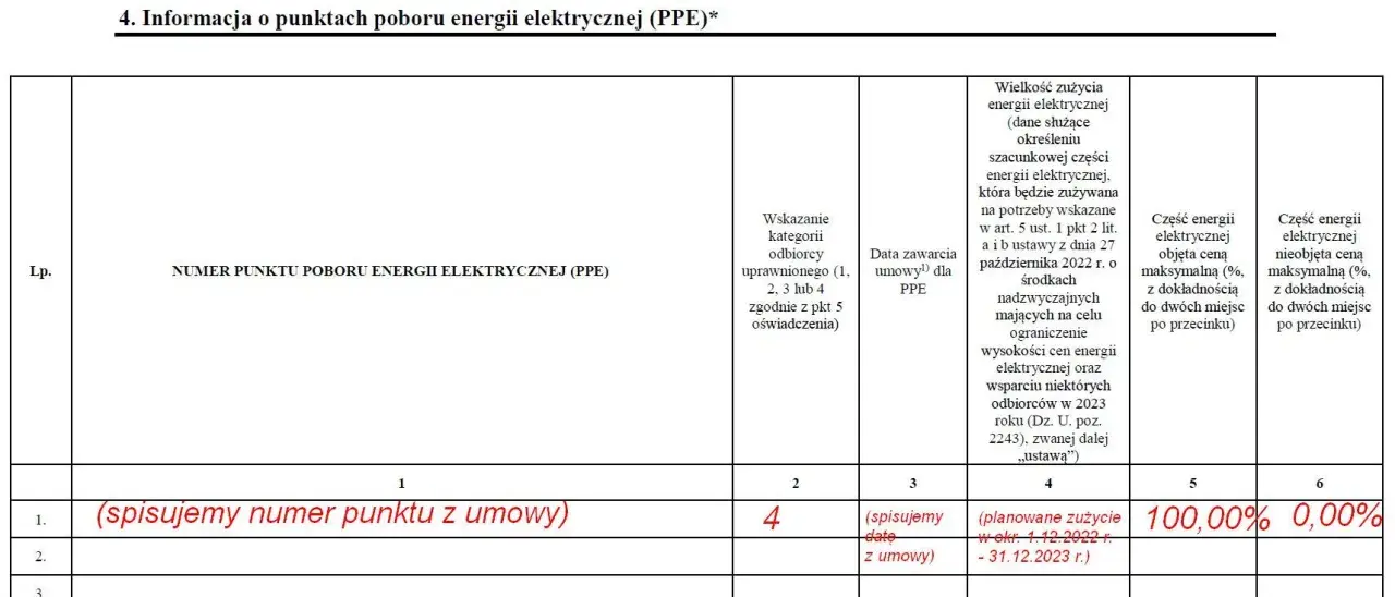Niższe rachunki? Wypełnij oświadczenie o zamrożeniu cen energii