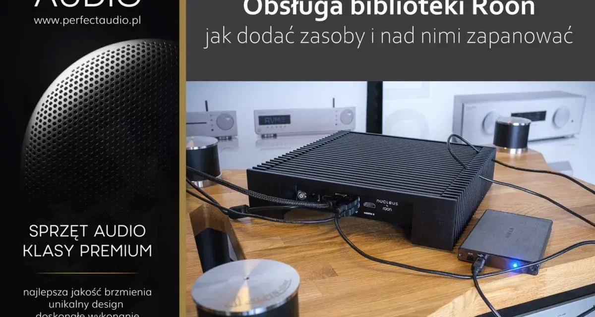 Sprzęt audio klasy premium, obsługa biblioteki Roon. Dowiedz się, co to jest dyskografia i jak zarządzać zasobami.