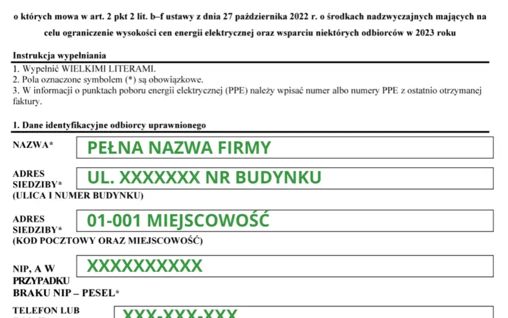 Cena maksymalna prądu: Wypełnij oświadczenie bezbłędnie i oszczędzaj