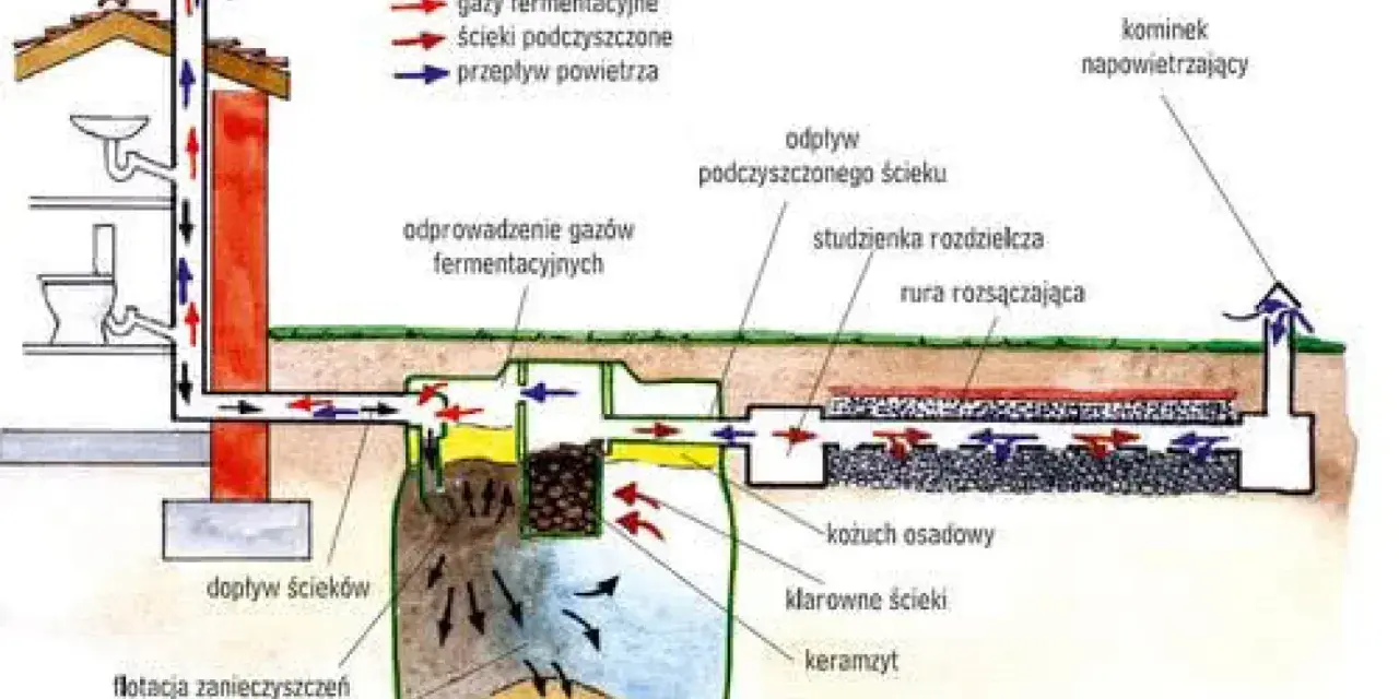 Przydomowa oczyszczalnia ścieków: Drenaż czy biologia? Co się opłaca?