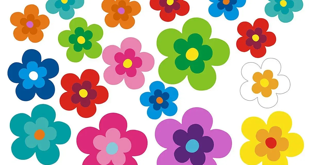 Dekoracje lata 60.: Stwórz imprezę Flower Power!
