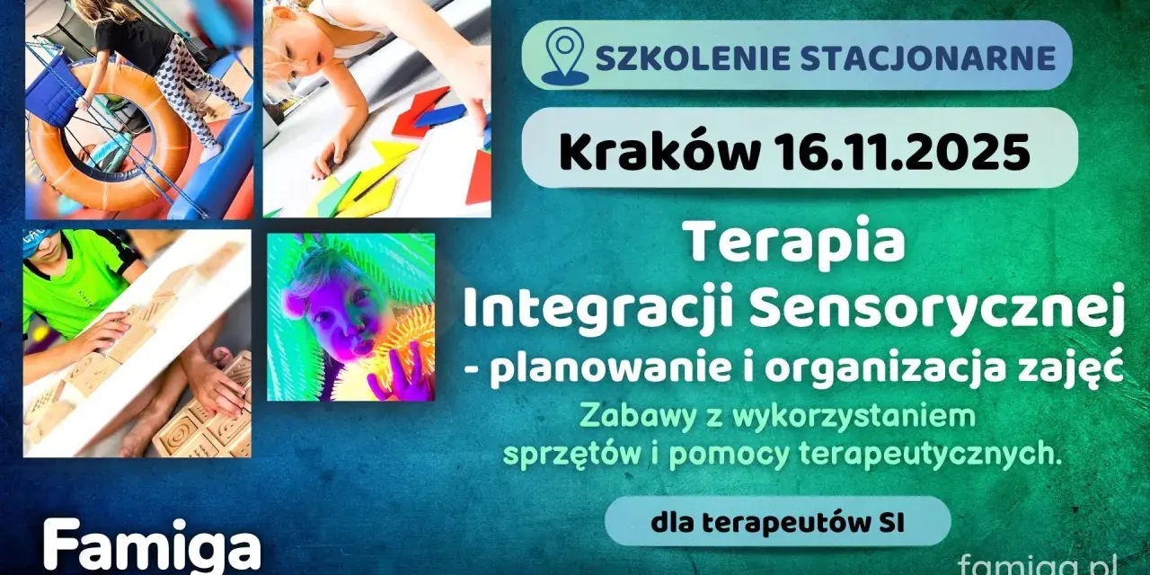Jak zostać terapeutą SI? Kurs integracji sensorycznej krok po kroku