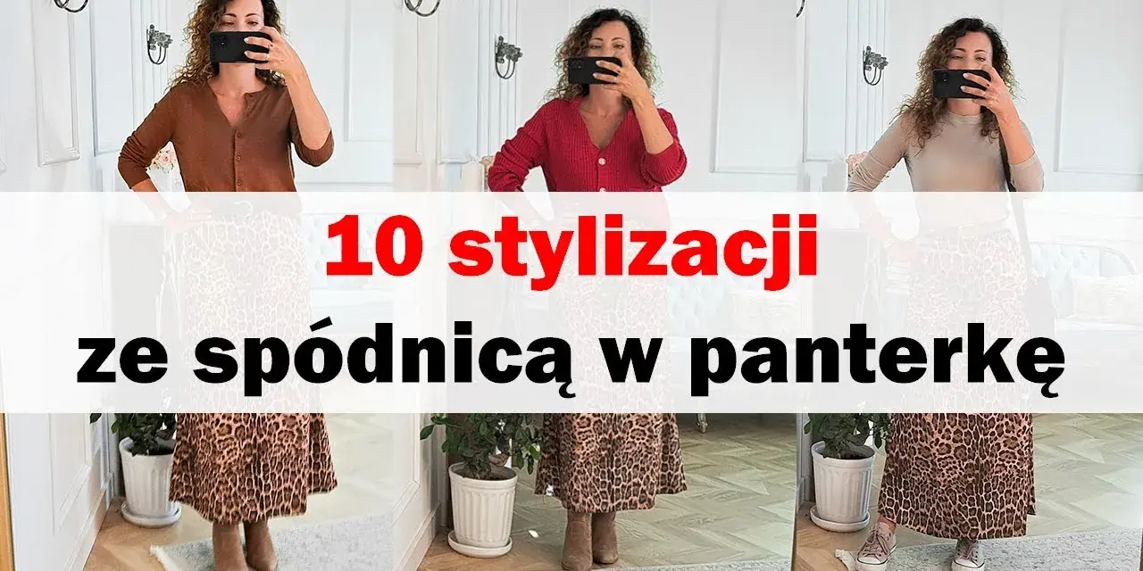 Jaką bluzkę do spódnicy w panterkę wybrać, by wyglądać stylowo?