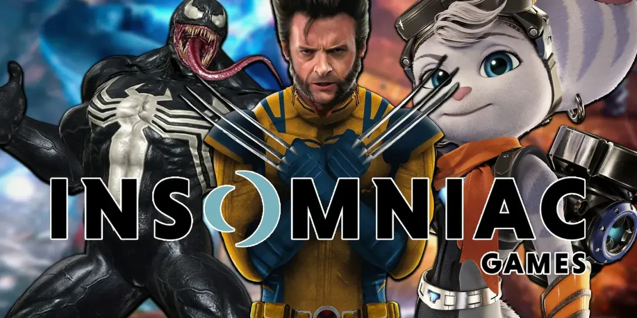 Venom, Wolverine y Ratchet & Clank se unen para celebrar los juegos de Insomniac.