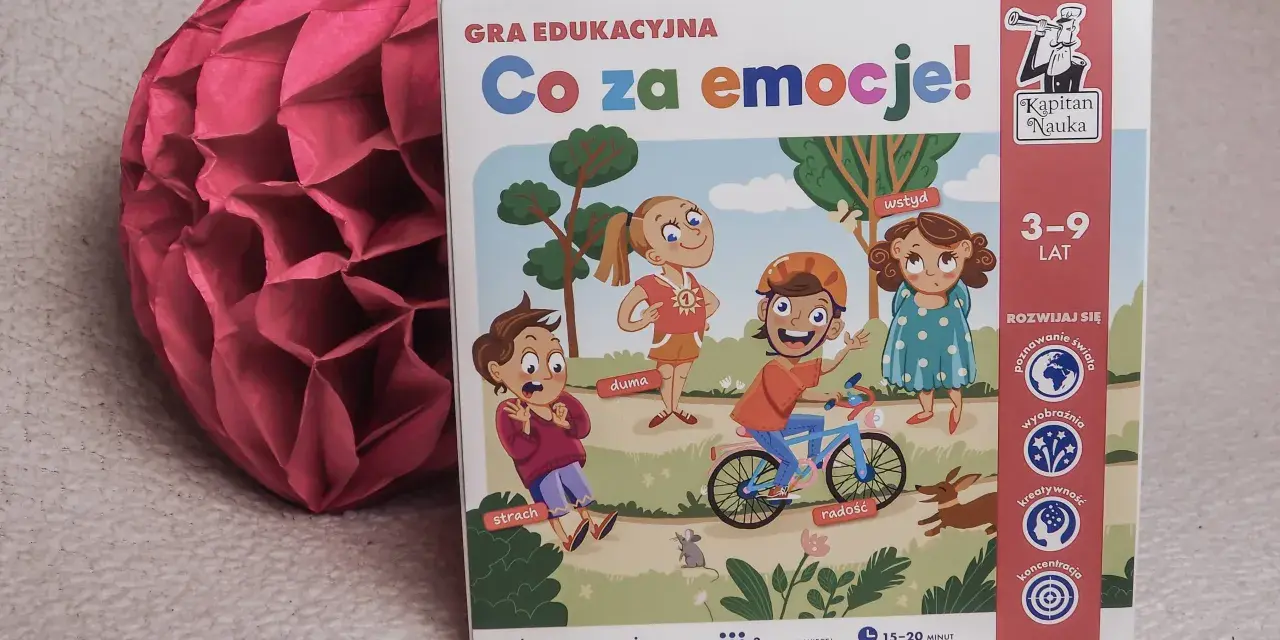 Twój klucz do emocji dziecka: Gra "Co za emocje" czy warto?