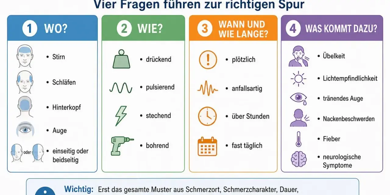 Plötzlicher, bohrender Kopfschmerz, der sich wie ein knall im kopf anfühlt, kann ein Schlaganfall sein. Begleitet von Übelkeit, Lichtempfindlichkeit und neurologischen Symptomen.