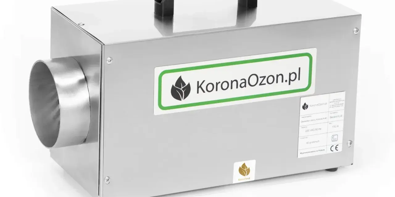 Ozonator Korona A 40 ze stali nierdzewnej, idealny do odświeżania powietrza w samochodzie. Sprawdź, jaki ozonator do samochodu wybrać!