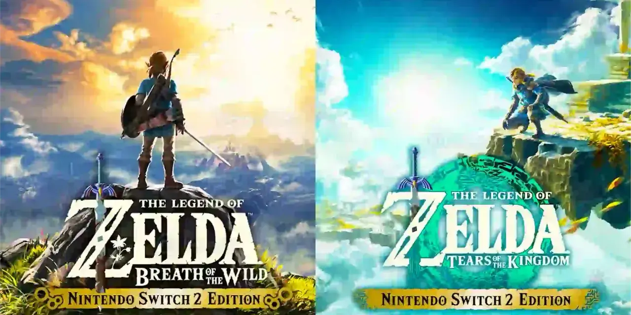 Link en Hyrule, listo para la aventura en The Legend of Zelda: Tears of the Kingdom para Nintendo Switch 2 Edition.
