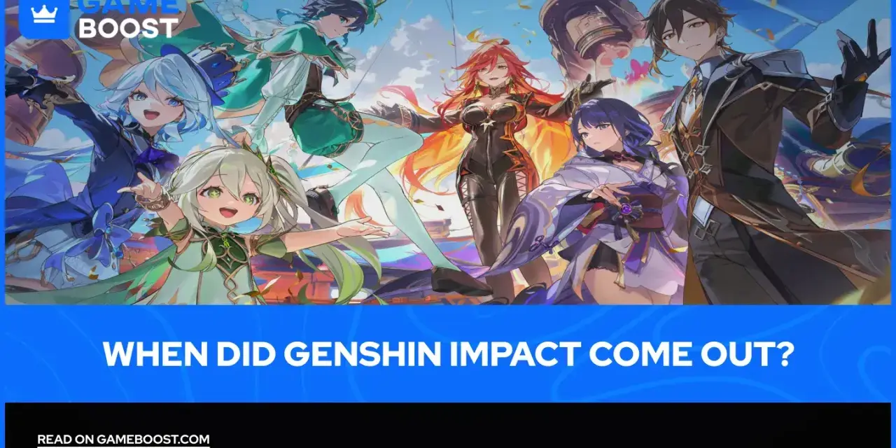 Postać z Genshin Impact, pytanie o datę premiery gry.