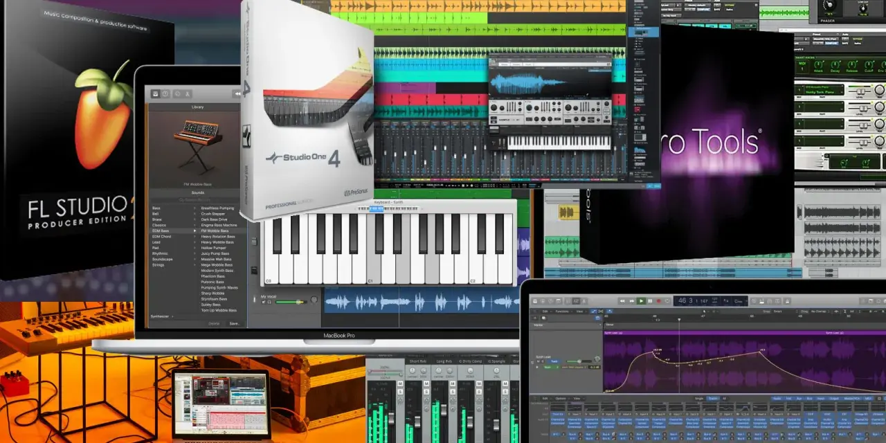 FL Studio, Studio One, Pro Tools i inne programy do produkcji muzyki. Tworzenie muzyki z tymi narzędziami to czysta przyjemność.