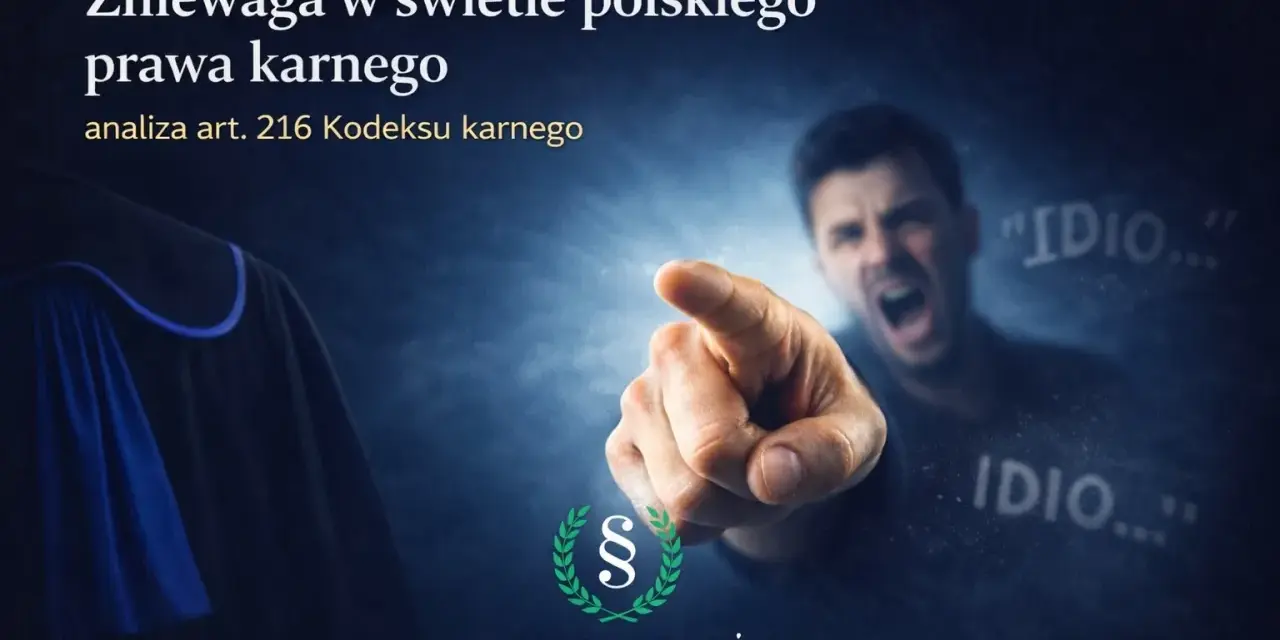 Obrona przed oczernianiem w polskim prawie karnym. Analiza art. 216 Kodeksu karnego.