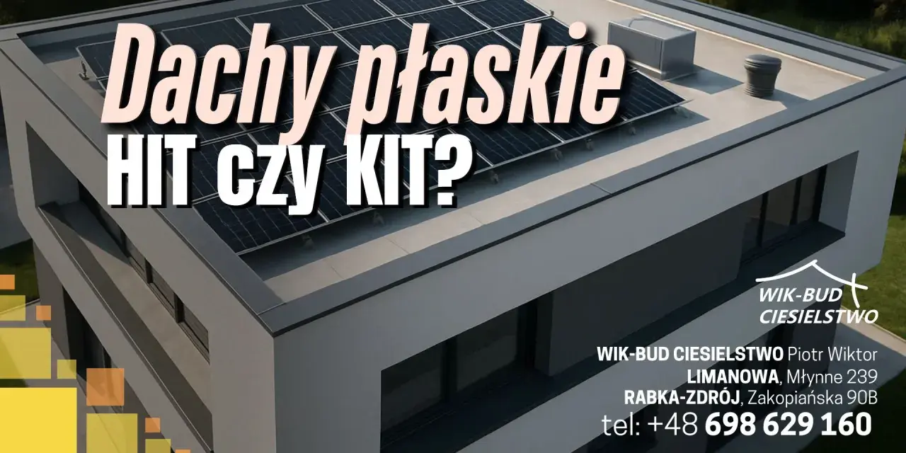Lekki dach płaski: Czy to idealne rozwiązanie? Koszty, warstwy, błędy